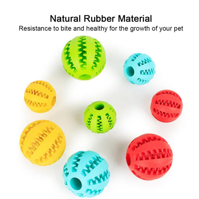 Ball Toy Dog Treat - Interactive Dog Toy for Tooth Cleaning Puzzle Toy